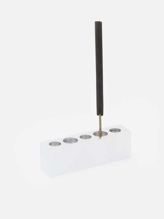 INCENSE AND CANDLE HOLDER